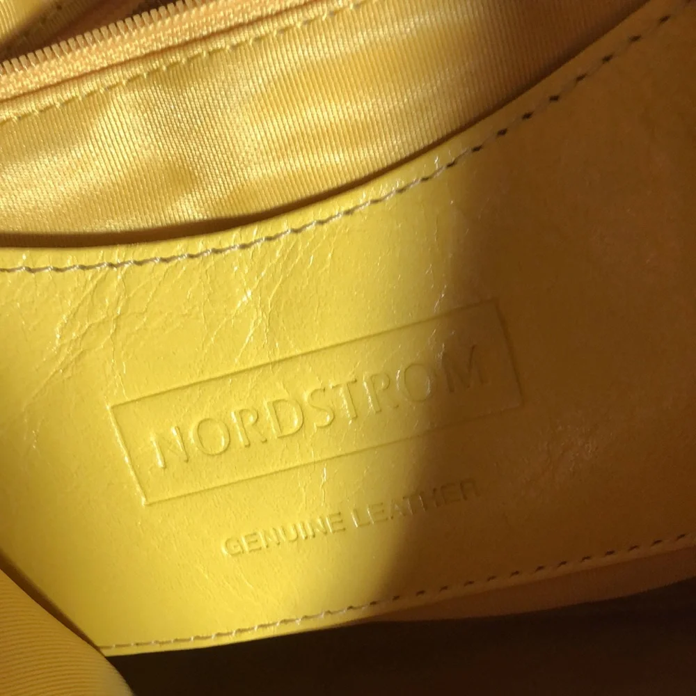 PRADA Suede Wedges & Matching Leather Purse in Sunny Butter Yellow